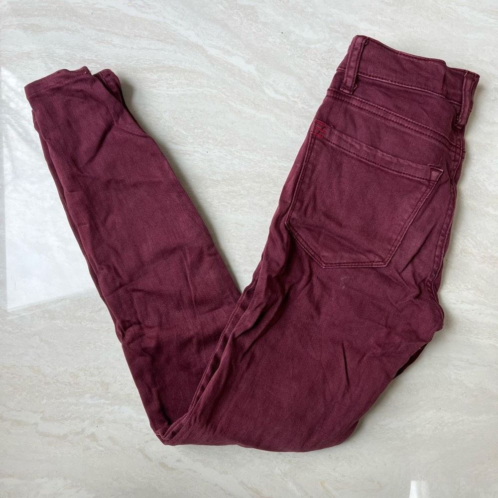 BDG Women's Cigarette High Rise Purple Jeans Size 25
